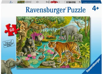 Ravensburger | 60pc | 051632 Animals of India