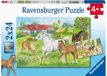 Ravensburger | 2 x 24 pc | 078332 At The Stables