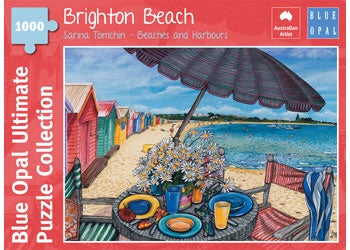 Blue Opal | 1000 pc | Sarina Tomchin | Brighton Beach