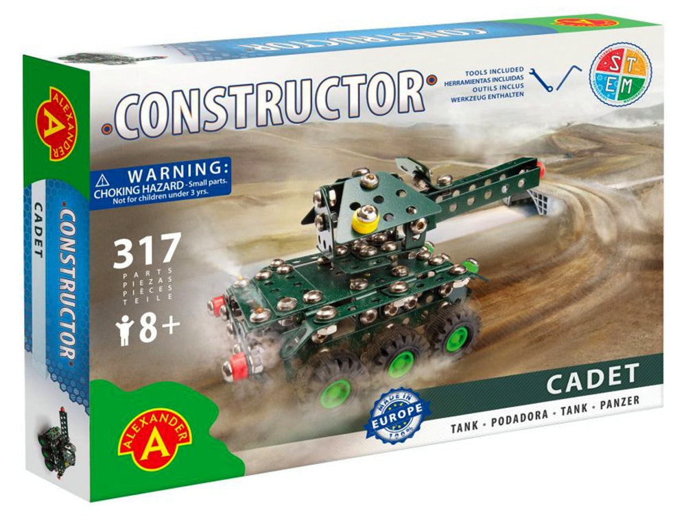 Alexander Toys | Constructor Cadet Tank 317 pc