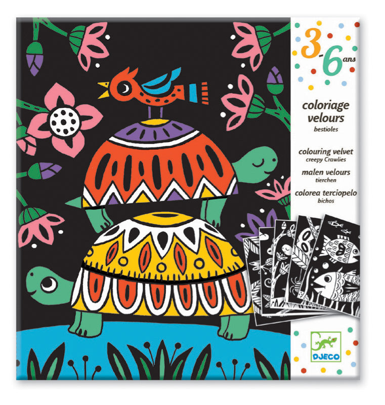 Djeco | Velvet Colouring | Various
