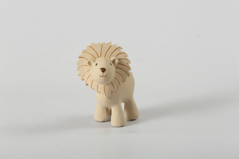 Tikiri Natural Rubber Teether | Zoo | Lion