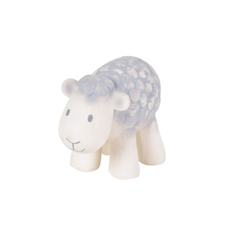 Tikiri Natural Rubber Teether | Farm | Sheep