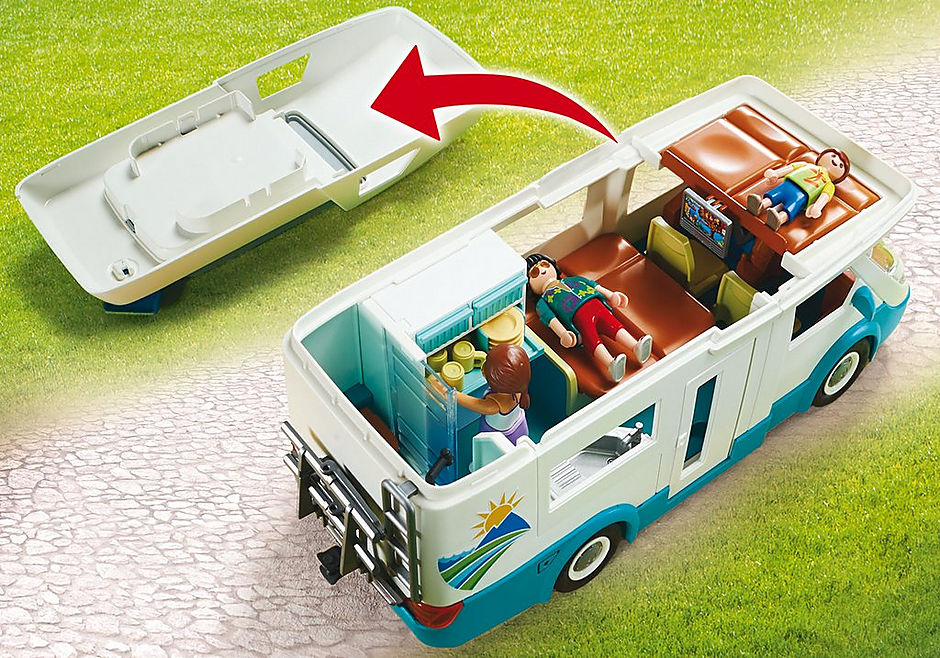 Playmobil | Family Fun | Family Camper 70088