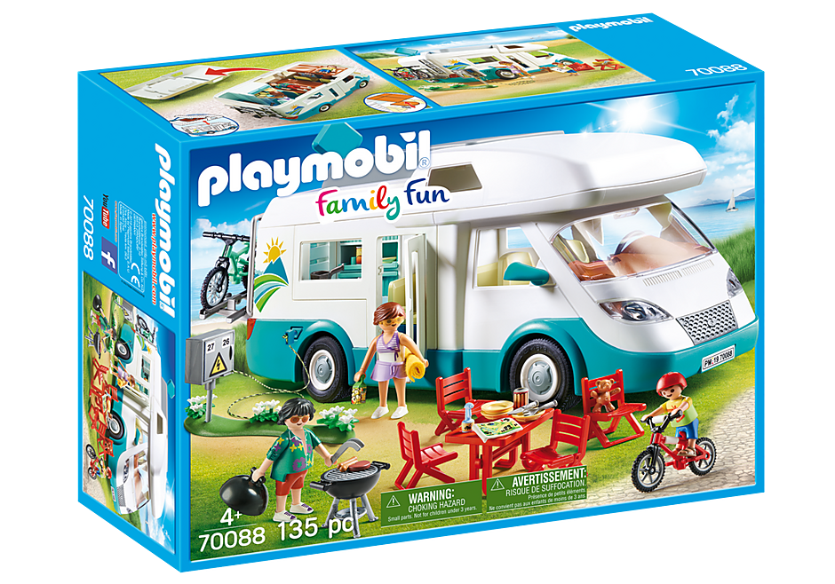 Playmobil | Family Fun | Family Camper 70088