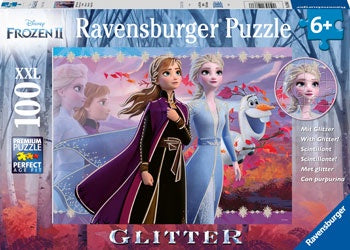 Ravensburger | 100 pc | 128686 Frozen 2 Glitter