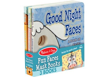 Melissa & Doug | Books | Fun Faces Mask Books