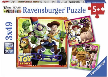 Ravensburger | 3 x 49 pc | 080380 History of Toy Story