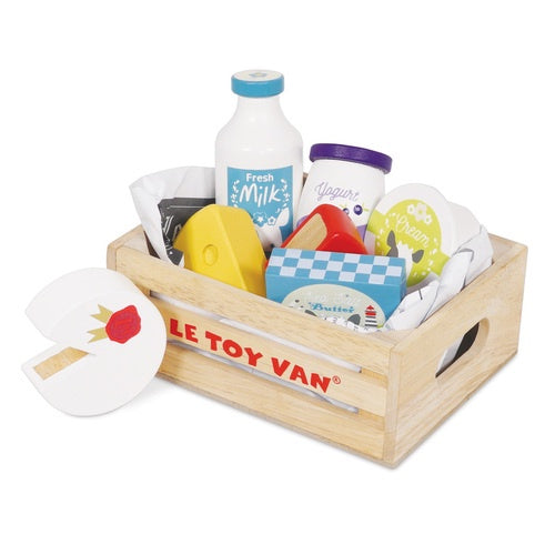Le Toy Van | Honeybake Cheese & Dairy Market Crate