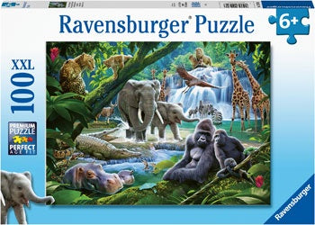 Ravensburger | 100pc | 129706 Jungle Animals