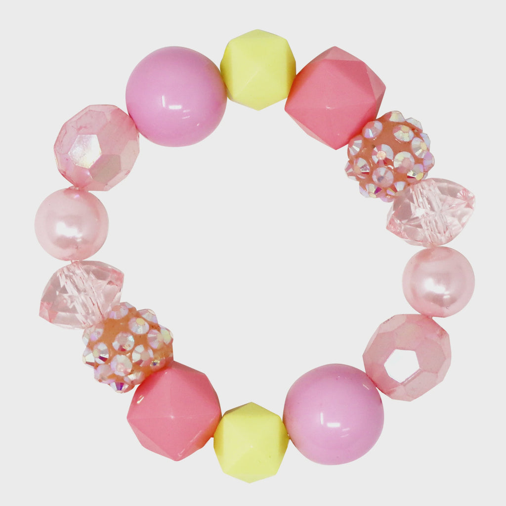 Pink Poppy | My Lovely Pink Beaded Bracelet