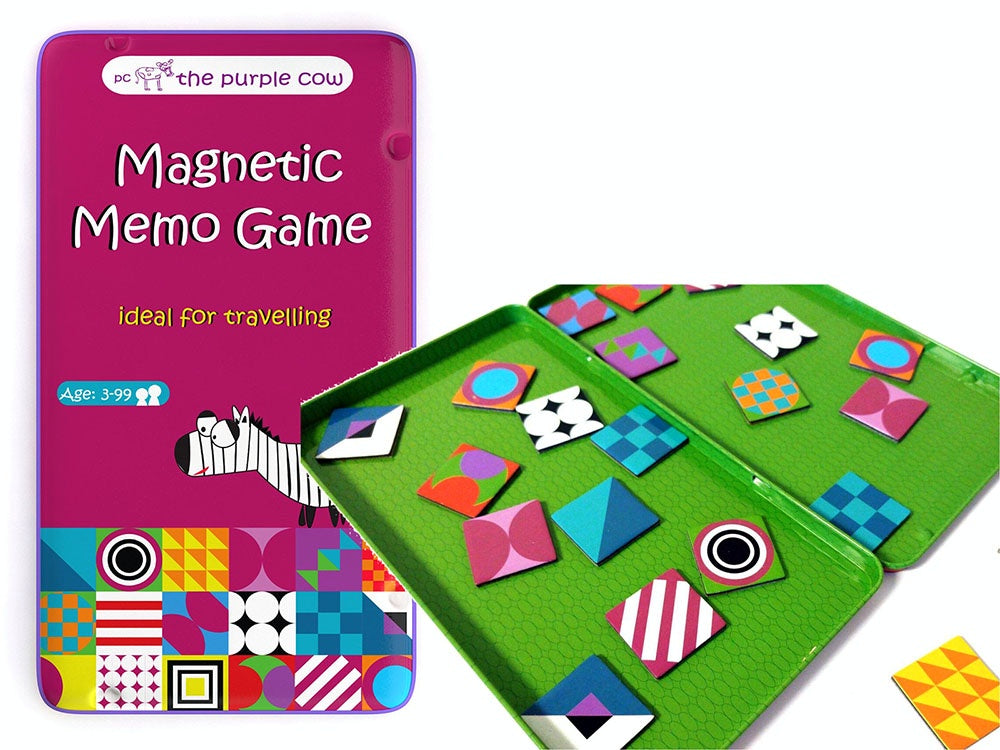 The Purple Cow | Magnetic Travel Game | Memo Game