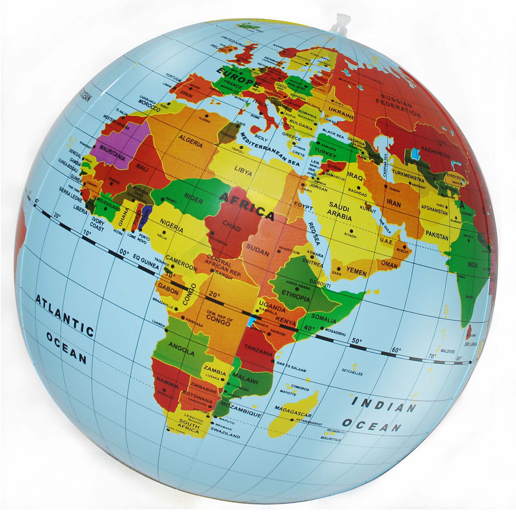 Tiger Tribe | Giant Inflatable Globe