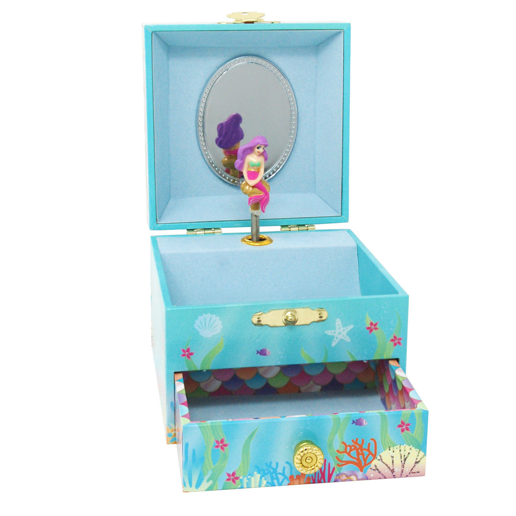 Pink Poppy | Princess Mermaid | Small Music Box