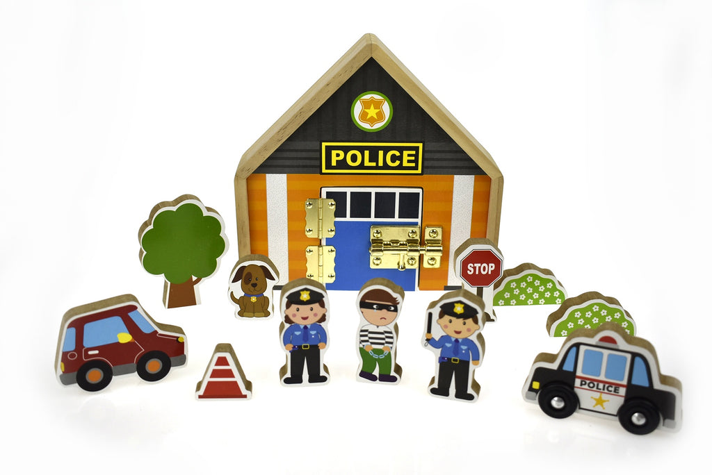 Kaper Kidz | Metal Latch Police Set