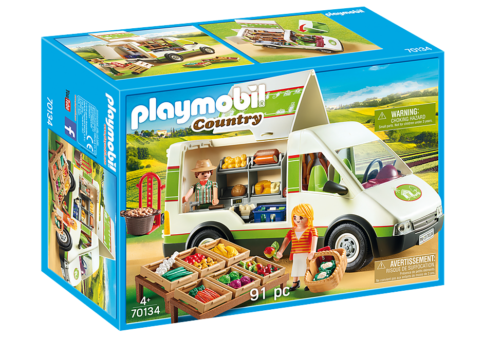 Playmobil | Country | Mobile Farm Market 70134