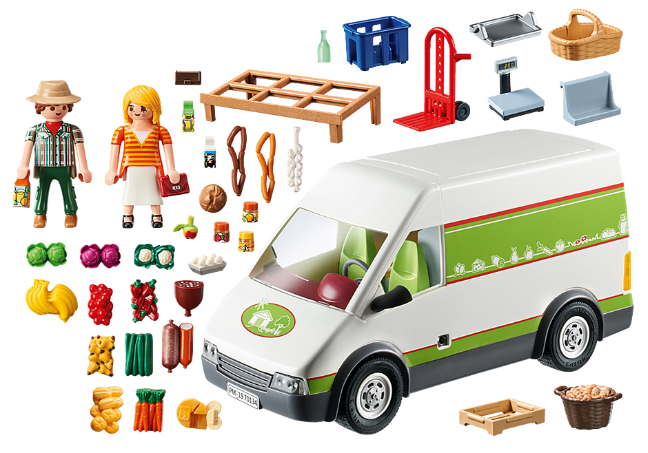 Playmobil | Country | Mobile Farm Market 70134