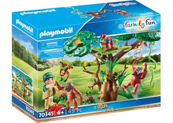 Playmobil | Zoo Adventures | 70345 Orangutans with Tree