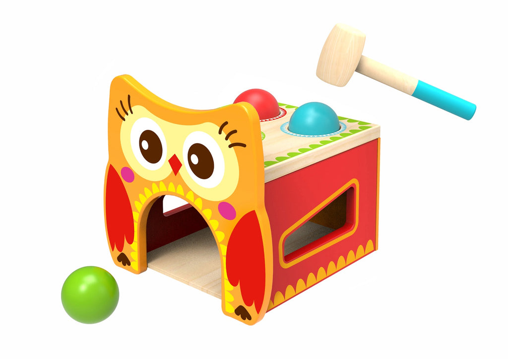 Tooky Toy | Owl Pound Bench