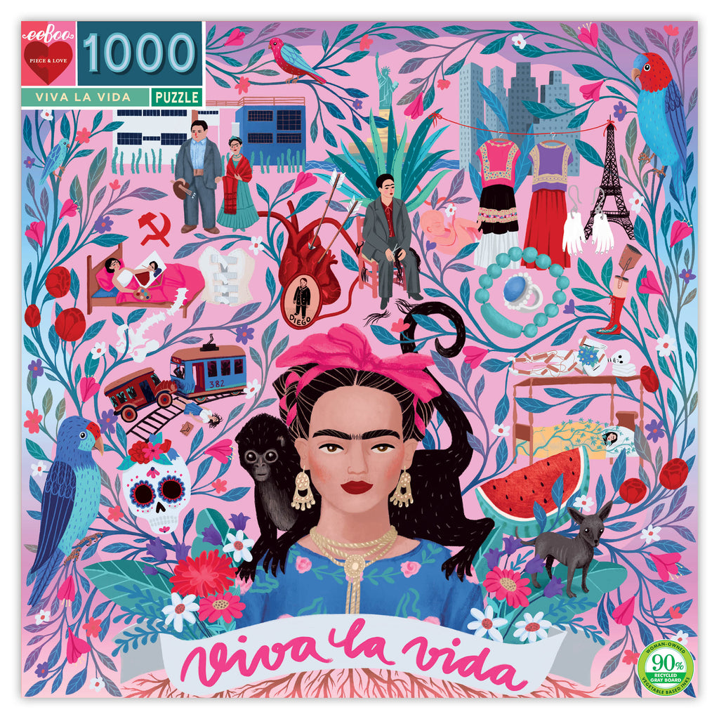 EeBoo | 1000pc Puzzle | Viva La Vida