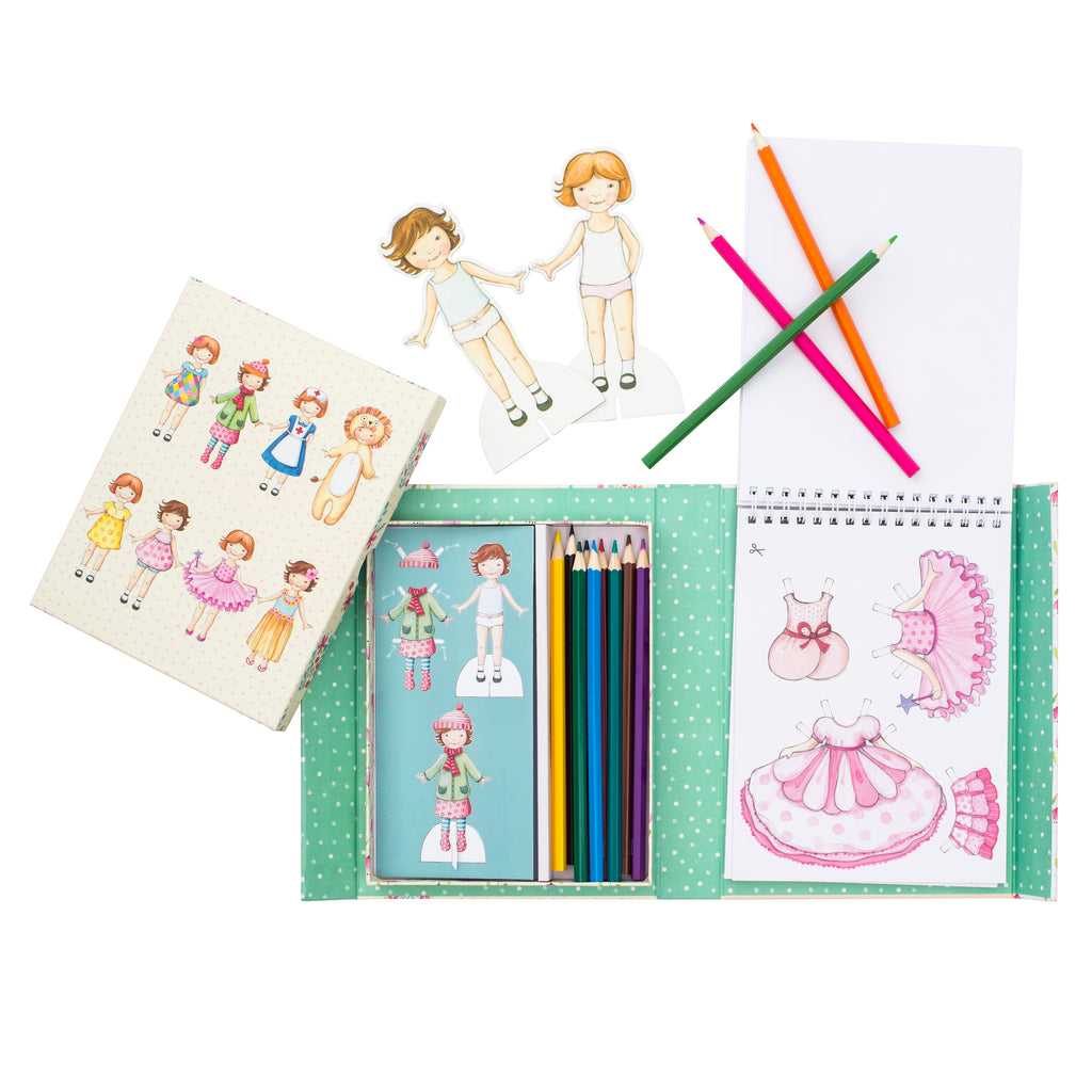 Tiger Tribe | Paper Dolls Kit | Vintage