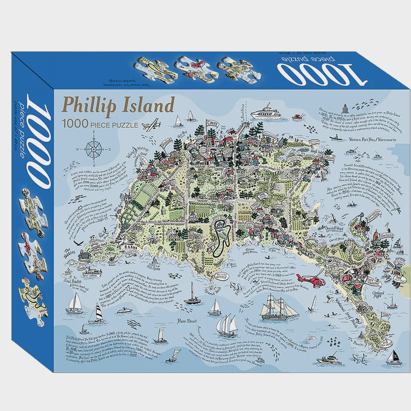 Brolly Book | 1000pc Phillip Island Jigsaw Puzzle