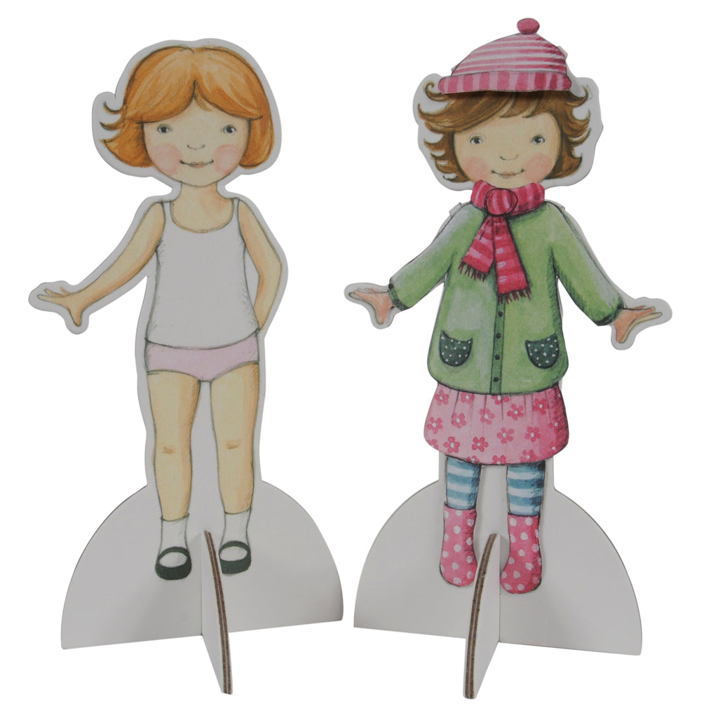Tiger Tribe | Paper Dolls Kit | Vintage