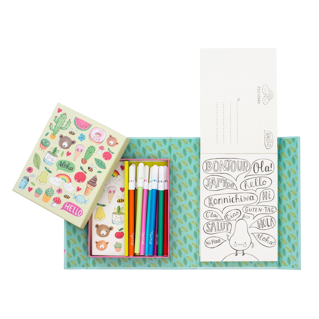 Tiger Tribe | Postcard Kit | Hello Best Friends