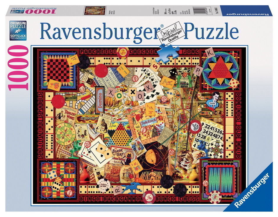 Ravensburger | 1000pc | 194063 Vintage Games