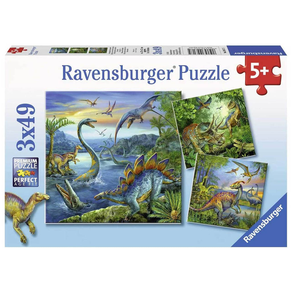 Ravensburger | 3x49pc | 093175 Dinosaur Fascination