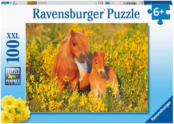 Ravensburger | 100pc | 132836 Shetland Ponies