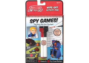 Melissa & Doug | On-The-Go | Spy Games Activity Pad