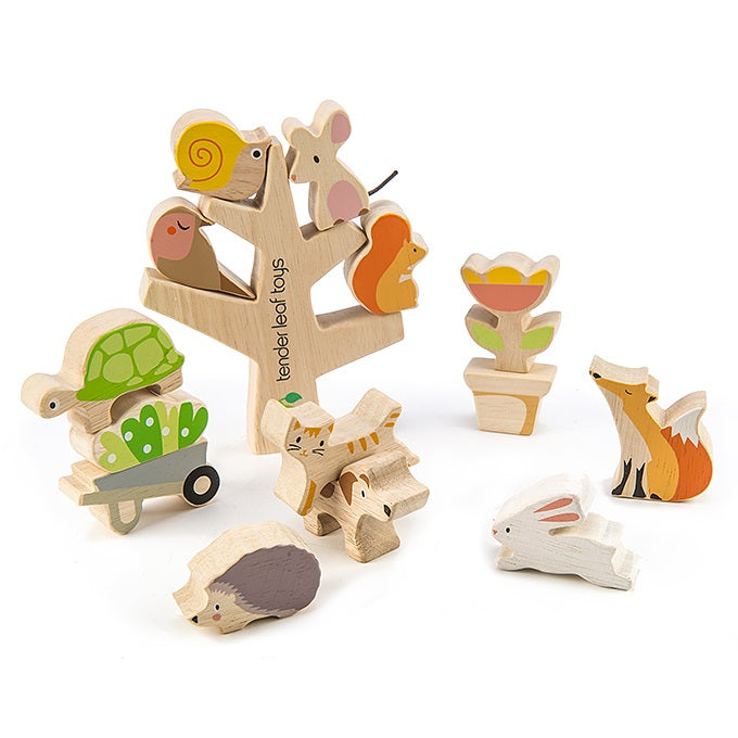 Tenderleaf Toys | Stacking Garden Friends