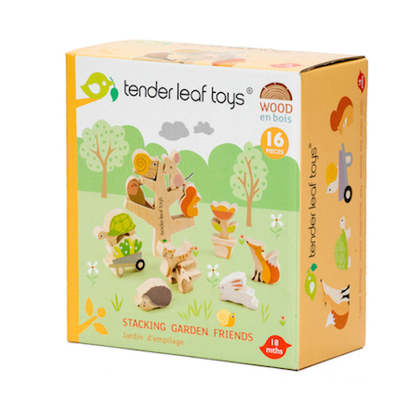 Tenderleaf Toys | Stacking Garden Friends