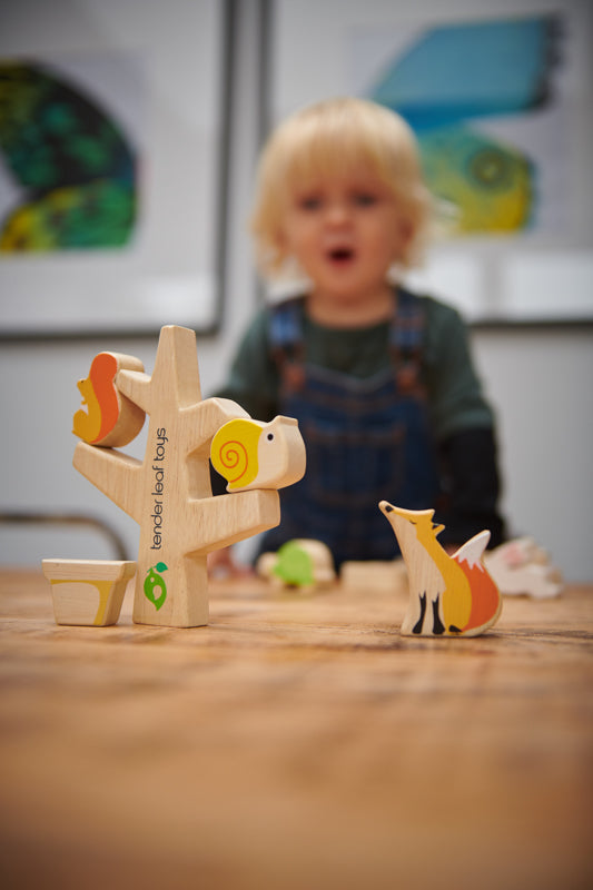 Tenderleaf Toys | Stacking Garden Friends