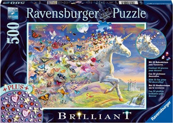 Ravensburger | 500pc | 150465 Unicorn and butterflies