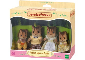 Sylvanian Families | Walnut Squirrel Family