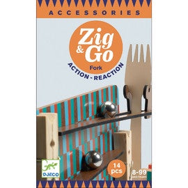 Djeco | Zig & Go Fork Action - Reaction Set | 14pc
