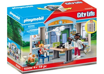 Playmobil | City Life | 70309 Vet Clinic Play Box