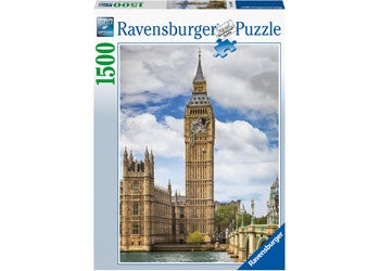 Ravensburger | 1500pc | 160099 Funny Cat on Big Ben