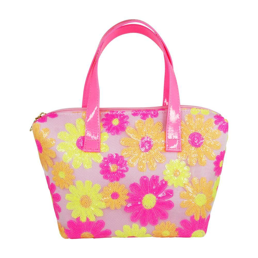 Pink Poppy | Sequin Daisy Bag - Lilac