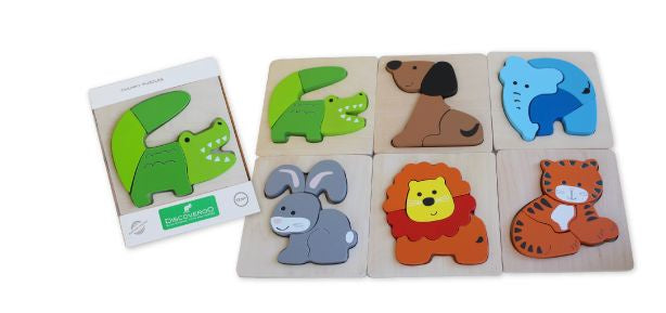 Discoveroo | Chunky Animal Puzzle | Various