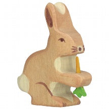 HOLZTIGER | Hare with Carrot 80102