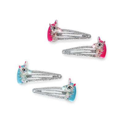 Pink Poppy | Magical Unicorn Hairclips HCG123