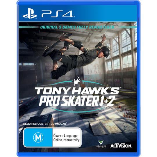 Playstation | PS4 Games | Tony Hawk's Pro Skater 1 & 2