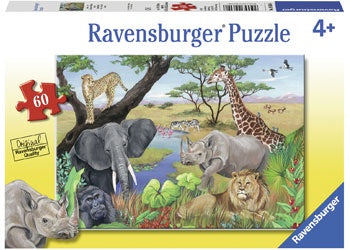 Ravensburger | 60pc | 096008 Safari Animals