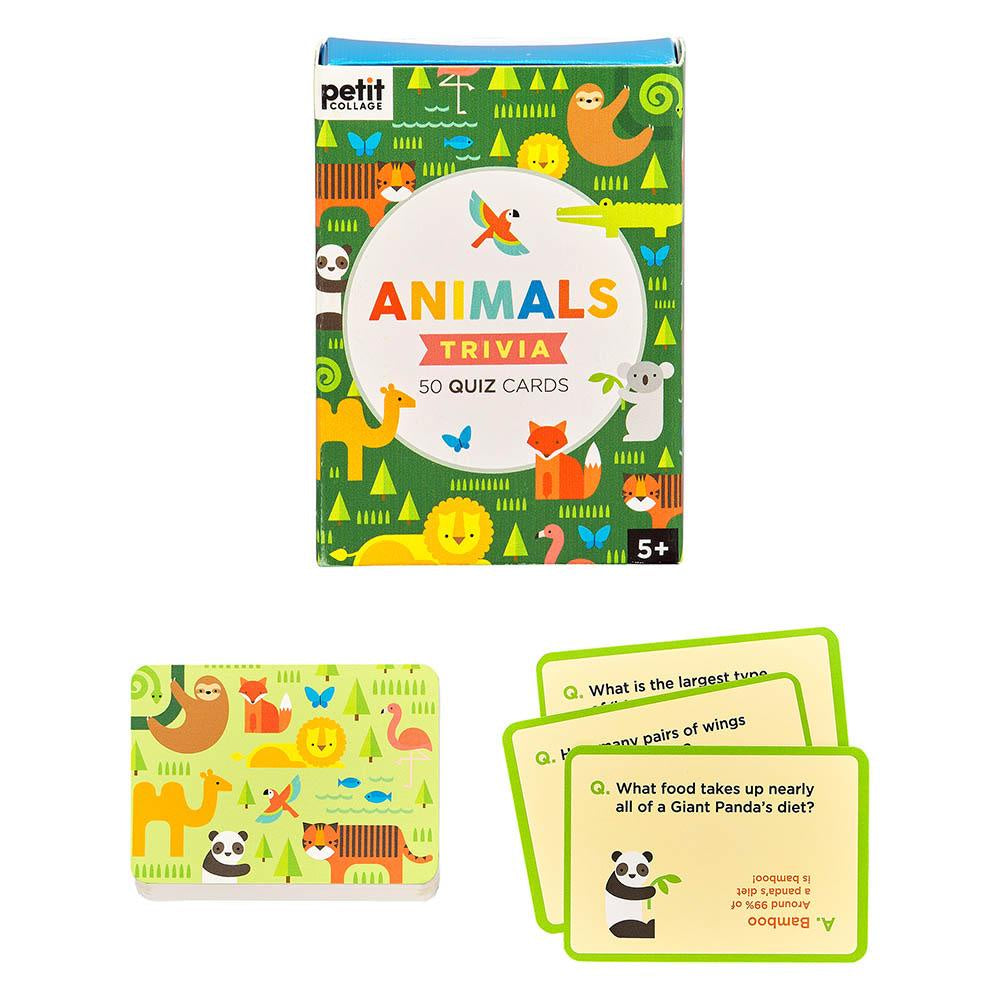 Petit Collage | Animals Trivia Cards