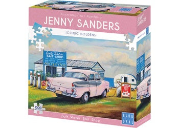 Blue Opal | 1000 pc | Jenny Sanders | Iconic Holdens | Salt Water Bait Shop