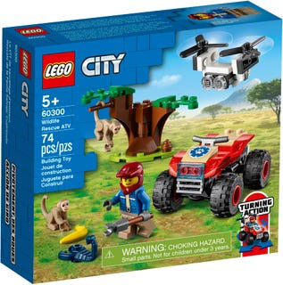 Lego | City | 60300 Wildlife Rescue ATV