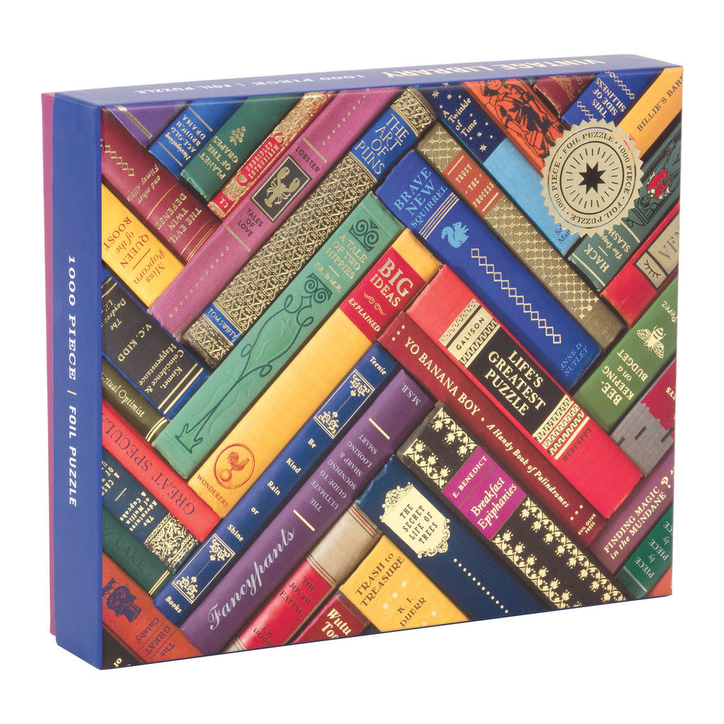 1000pc | Vintage Library Foil Puzzle